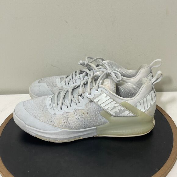 Nike Zoom Domination TR 2 Training Shoe Men 11.5 White Gym Crossfit Sneaker - Picture 5 of 13